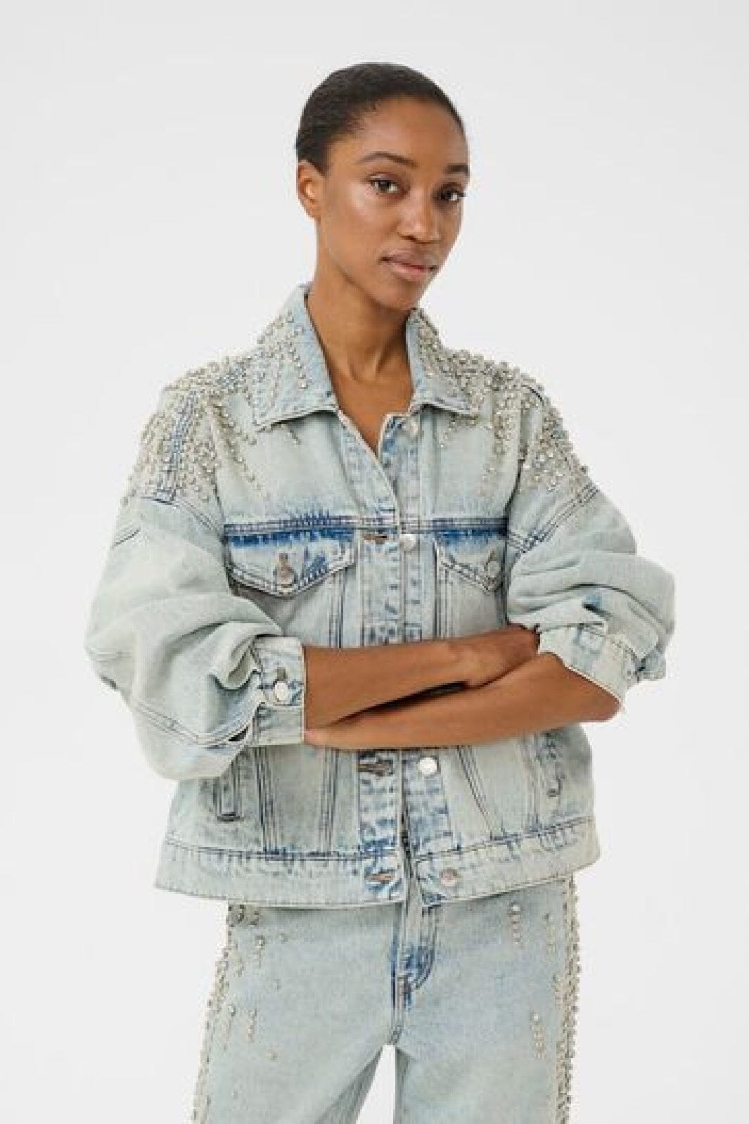 Gestuz - Gzlee Jacket 10909948 - 104611 - Light Blue Washed