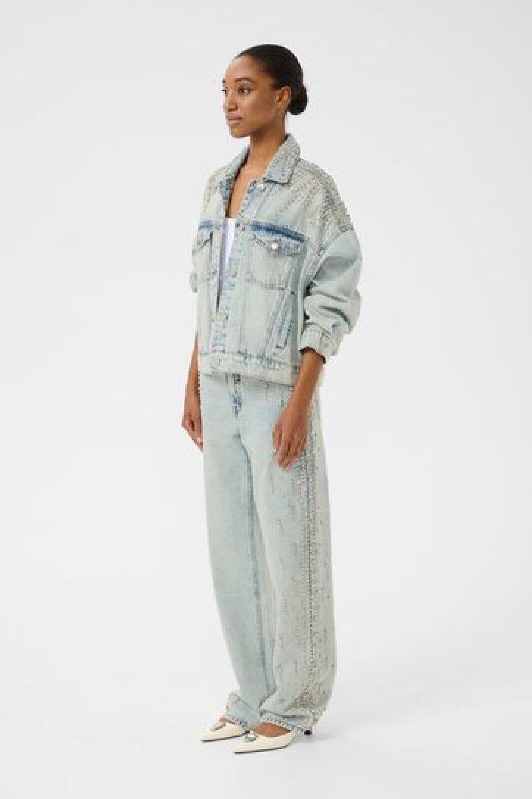Gestuz - Gzlee Jacket 10909948 - 104611 - Light Blue Washed