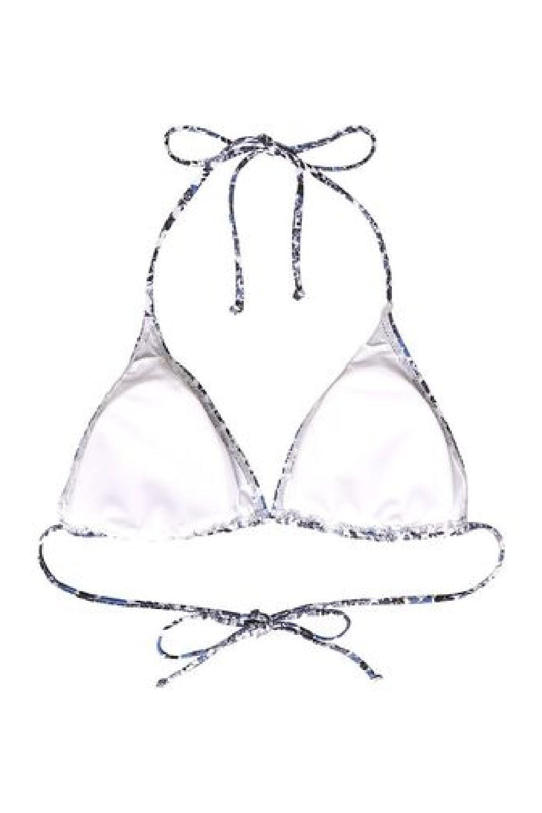 Gestuz - Pilgz Bikini Top 10904380 - 103474 - Blue Flower Draft