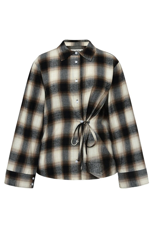 Global Funk - Meritana-G 74320675 - Q21 - Brown Shadow Check