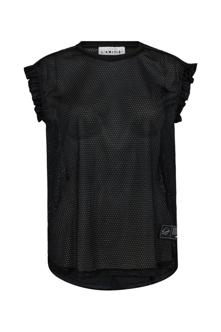 Forudbestilling - Haute L'Amitié - Drift Frill Sports Top HL10106 - Black