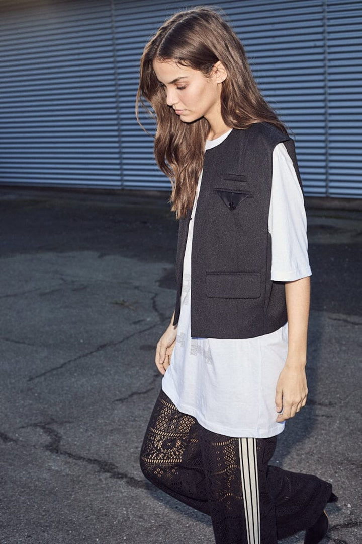 Forudbestilling - Haute L'Amitié - Premiere Box Waistcoat HL10162 - Black Veste 