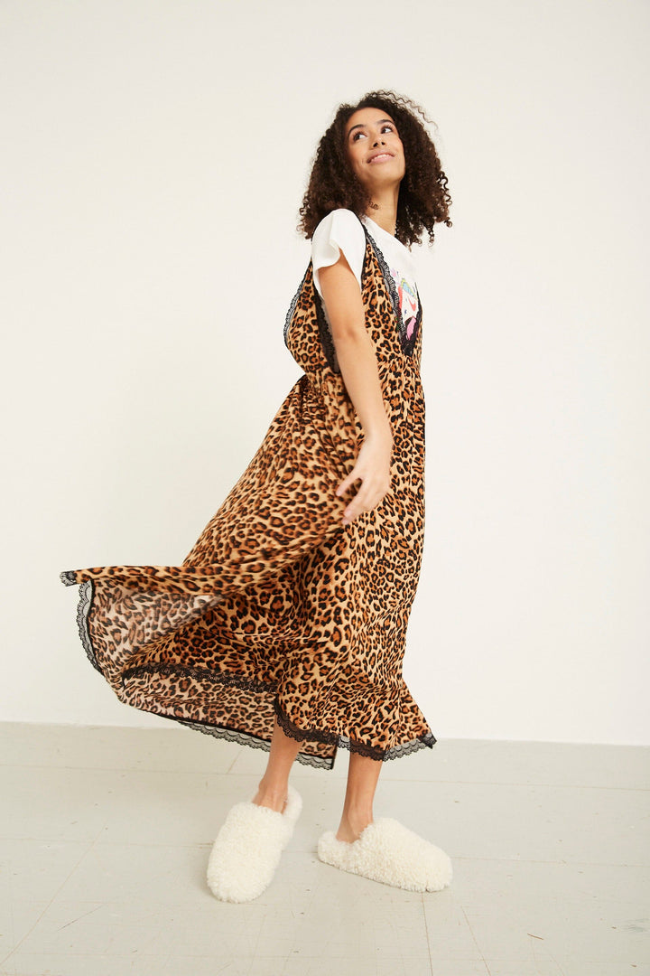 Forudbestilling - Hunkøn - Lee Dress - Leopard Kjoler 