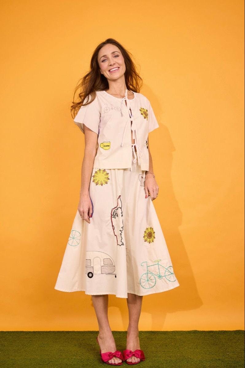 Forudbestilling - Hunkøn - Loretta Top 25305 - Cream Toppe 