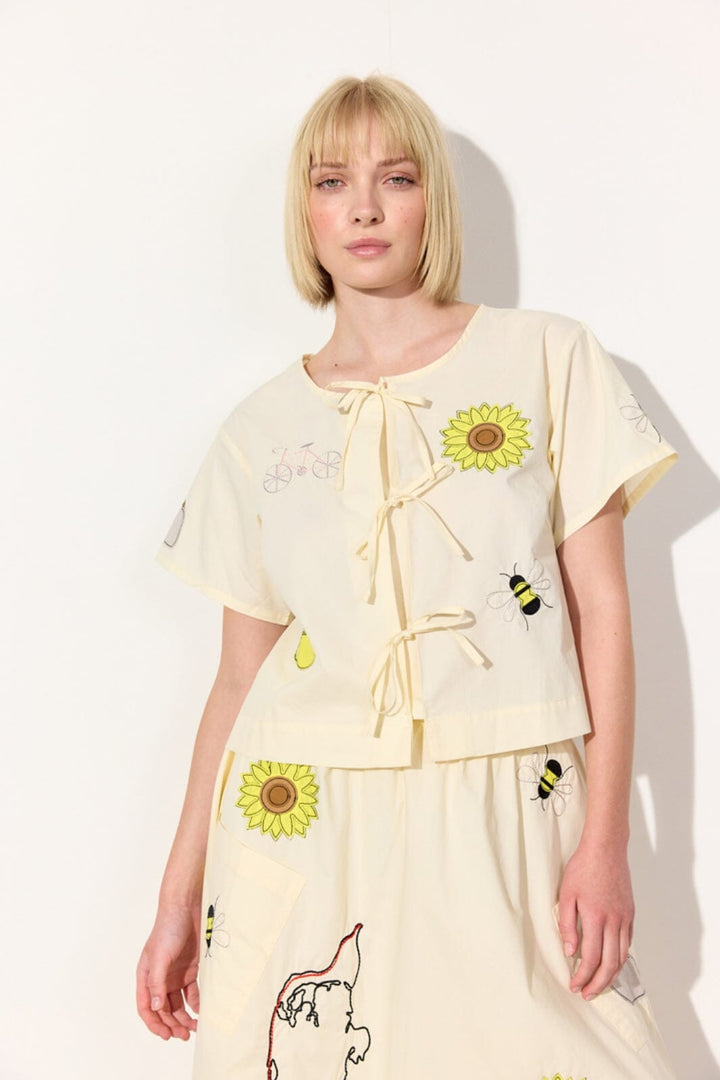 Hunkøn - Loretta Top 25305 - Cream