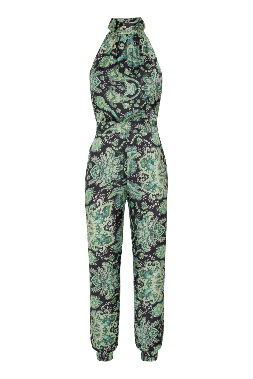 Forudbestilling - Karmamia - Lennox Jumpsuit - Emerald Paisley (Midt August) Jumpsuits 