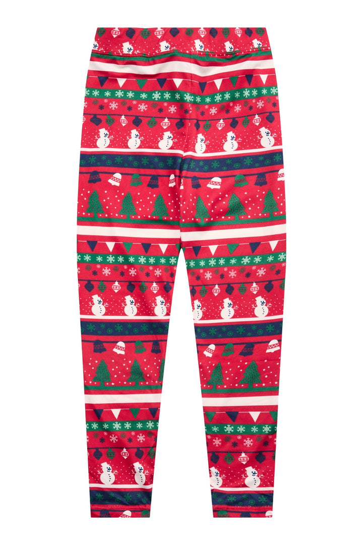 Forudbestilling - Liberte Ami - Alma-Leggings (Kids) - Snowman X-Mas22 (November) Leggings 