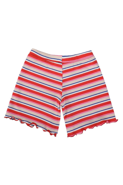Liberte Ami - Natalia-Shorts-Kids 21234 - Creme Orange Blue Stripe