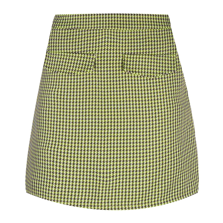 Forudbestilling - Liberte - Coco-Mini-Skirt - Lime Black Nederdele 