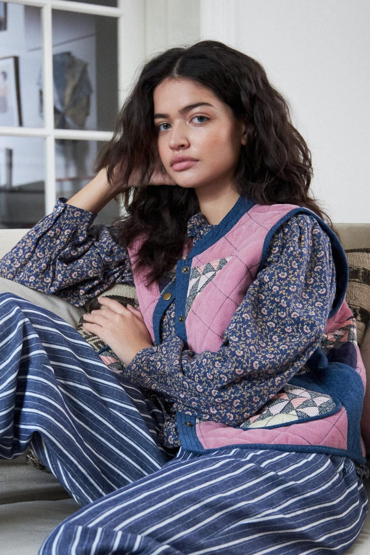 Forudbestilling - Lollys Laundry - Carall Shirt Ls - 74 Flower Print Bluser 