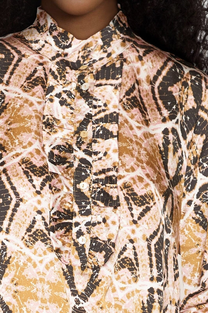 Forudbestilling - Love & Divine - Love948-2 - 802 Batik Print Kjoler 