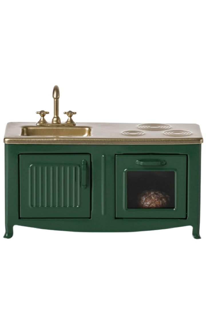 Forudbestilling - Maileg - Kitchen, Mouse - Dark Green Jul 