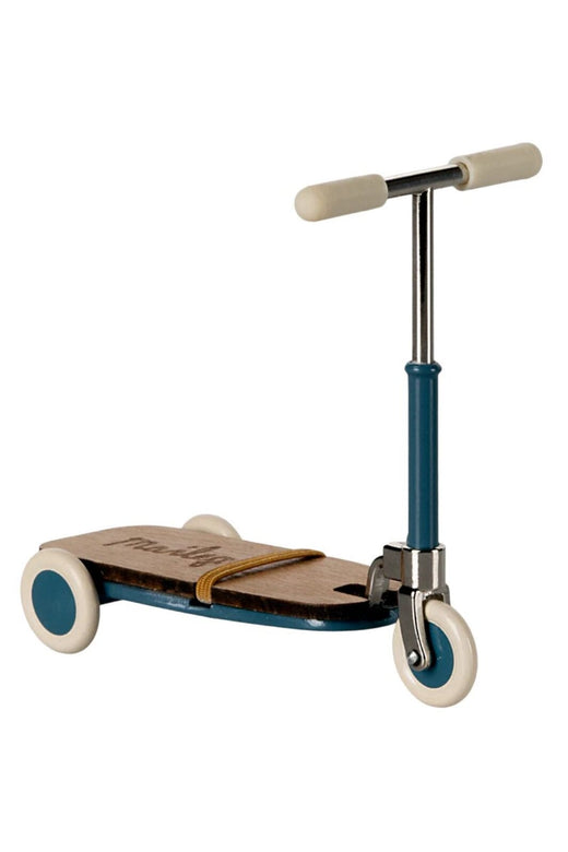 Maileg - Løbehjul, Mus - Blå - Mouse Acc