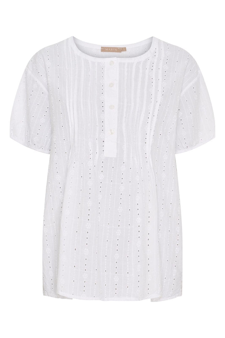 Marta Du Chateau - Mdcfreja Blouse 6987 - White