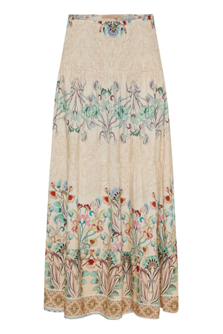 Marta Du Chateau - Mdcjosefina Skirt 5849 - 361Tpzprintbeige