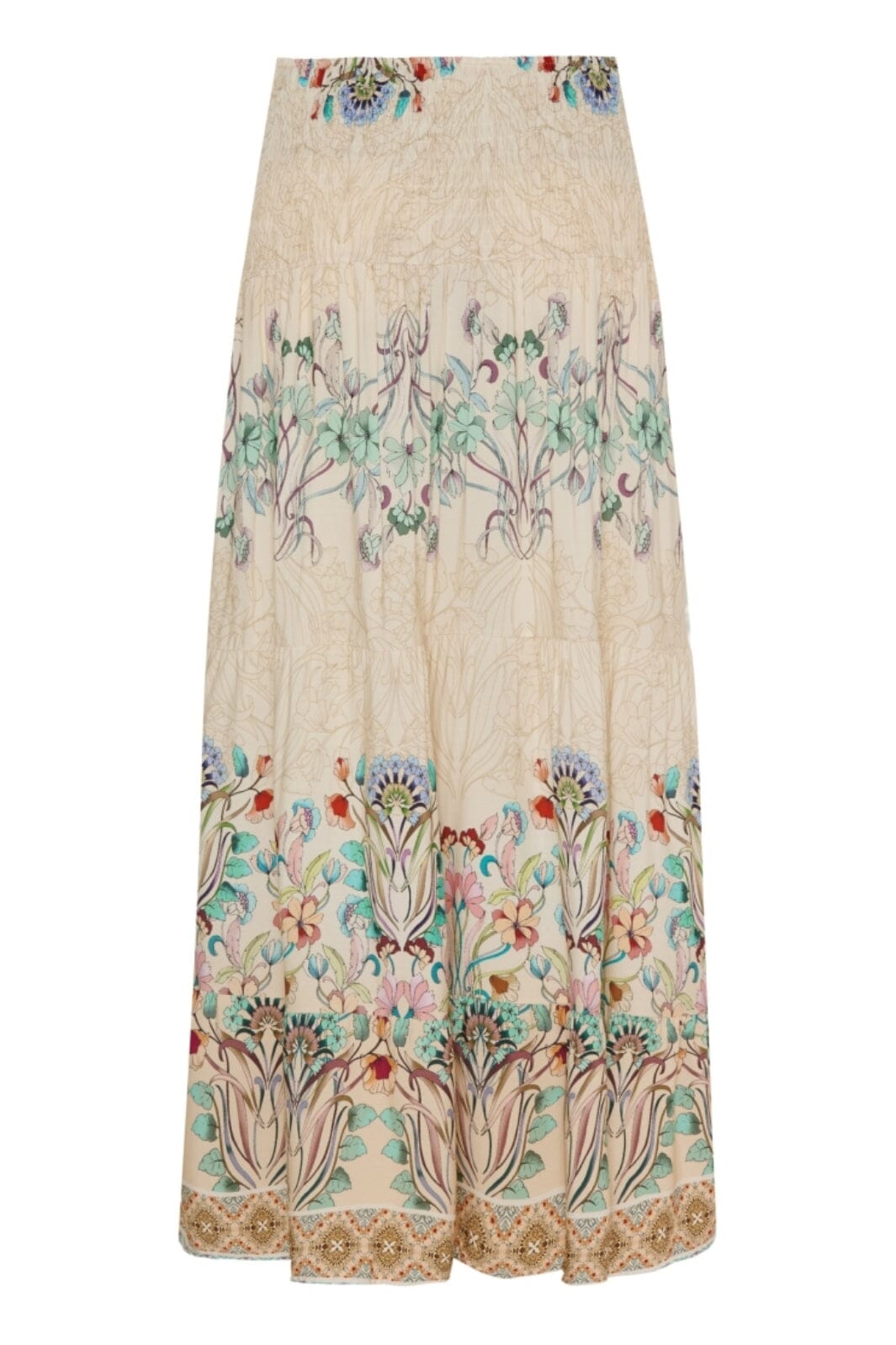Marta Du Chateau - Mdcjosefina Skirt 5849 - 361Tpzprintbeige