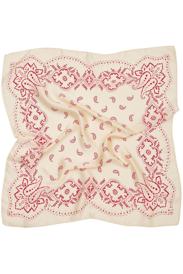 Marta Du Chateau - Mdcjuline Scarf FA-1511 - White/Red