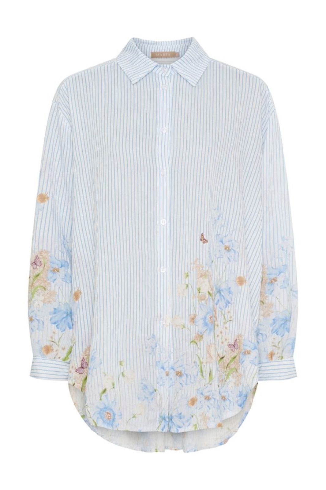 Forudbestilling - Marta Du Chateau - Mdcpatricia Shirt 2625b - Celesteda451V8 Skjorter 