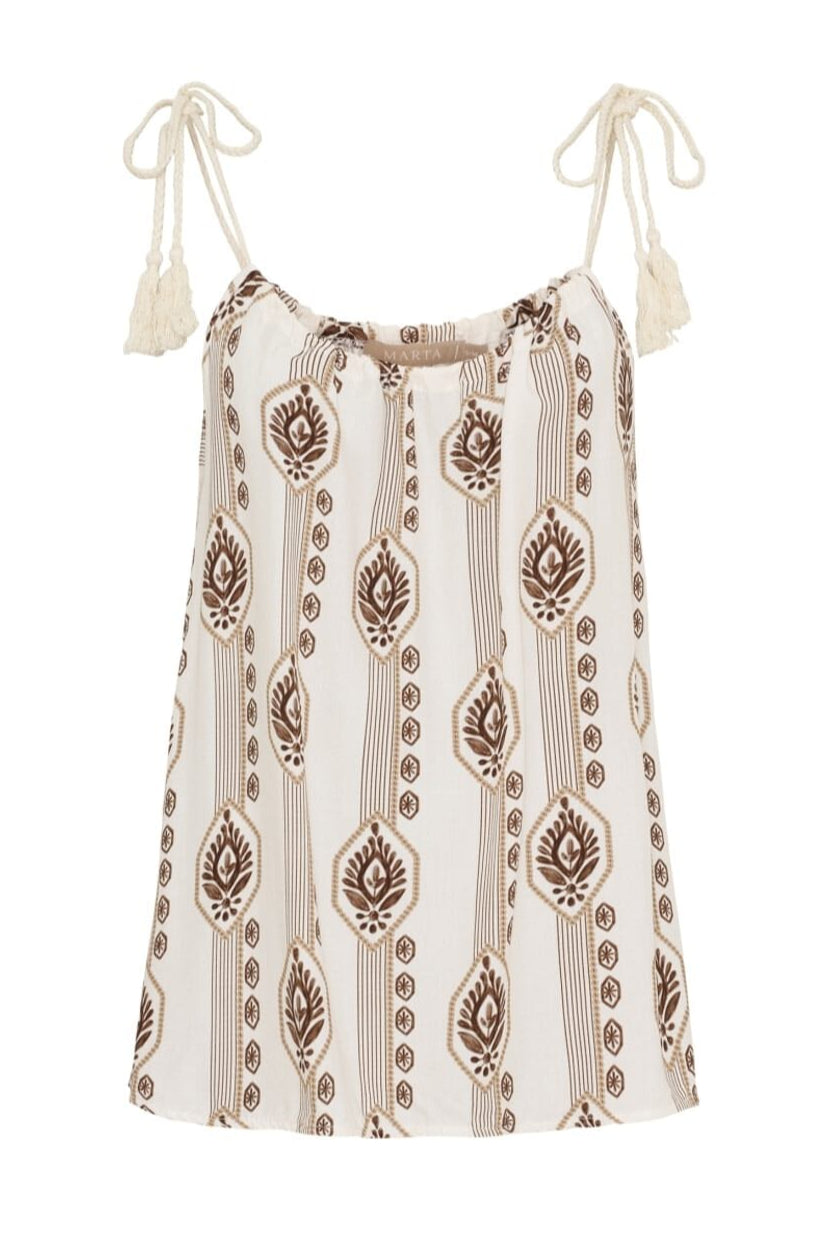 Marta Du Chateau - Mdctanya Top 258620 - Moro/Beigexof3986