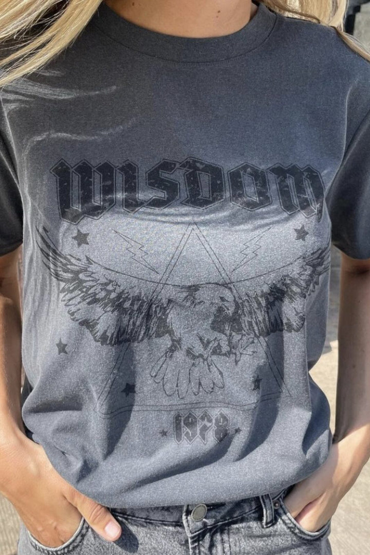Forudbestilling - MbyM - Wisdom-M - Arsenic Grey (Juli) T-shirts 
