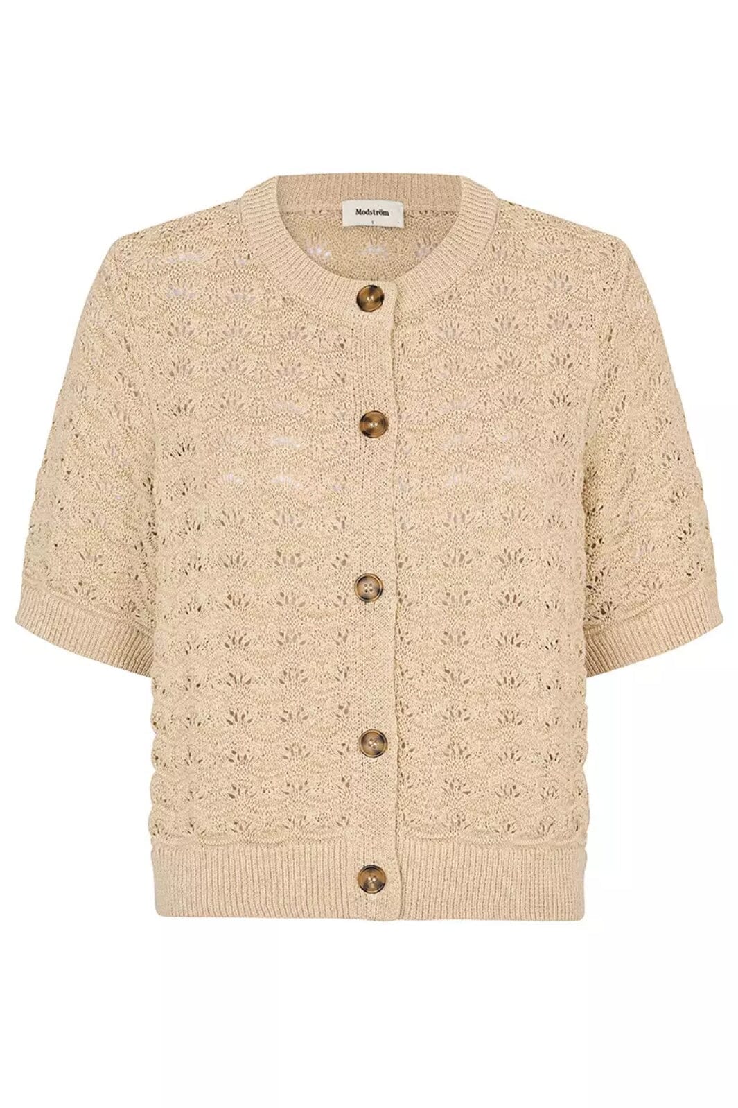 Modström - Neppomd Cardigan 58459 - 100 - Summer Sand