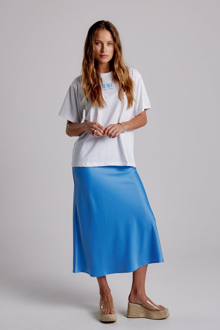 Forudbestilling - Moves by Minimum - Gebry Skirt 3570 229063570 - 4247 - Diva Blue Nederdele 
