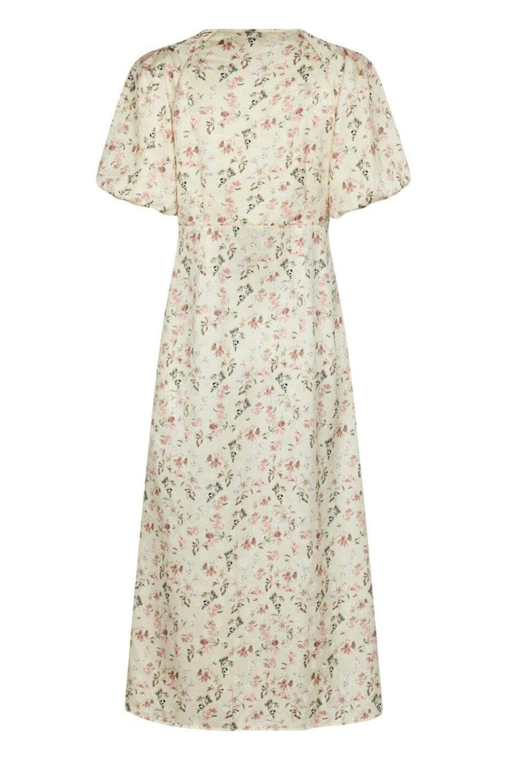 Forudbestilling - Neo Noir - Illana Flower Print Dress 165121 - 122 - Creme