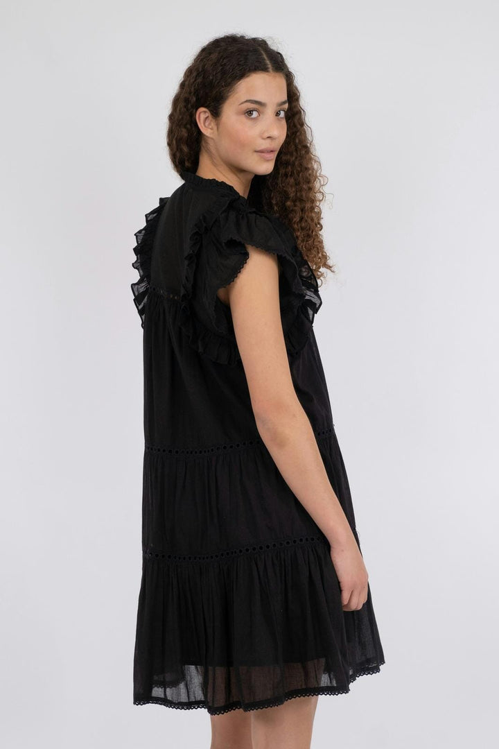 Neo Noir - Jamma S Voile Dress - Black