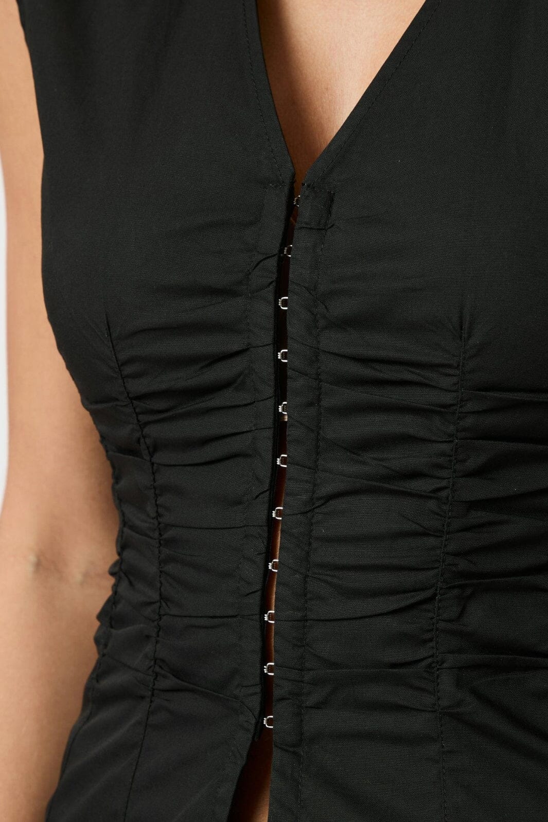 Neo Noir - Mevida Poplin Top 165511 - 100 - Black