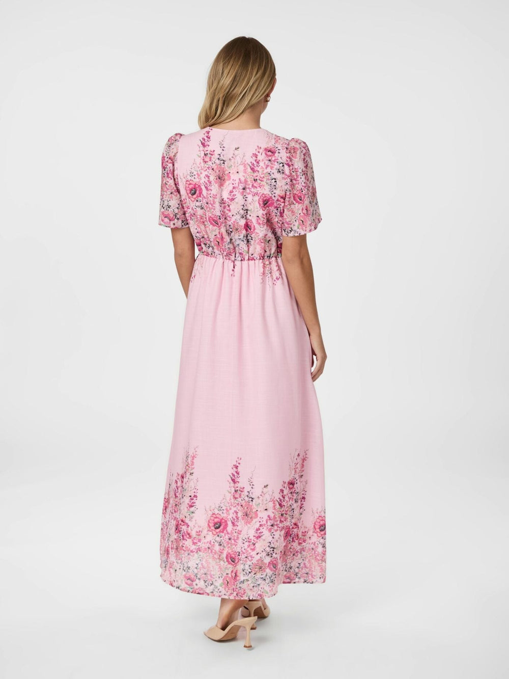 Forudbestilling - Neo Noir - Serna Flower Print Dress 166177 - 754 - Light Pink Kjoler 