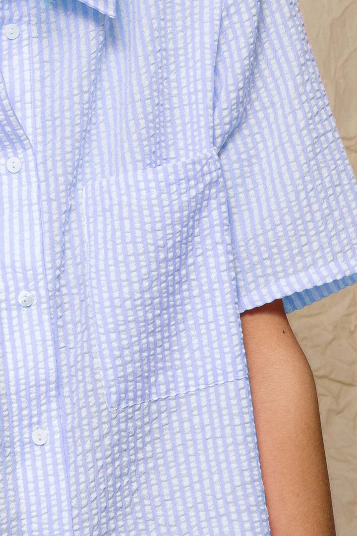 Forudbestilling - Noella - Venus Shirt 12354026 - 1135 - Light Blue/White