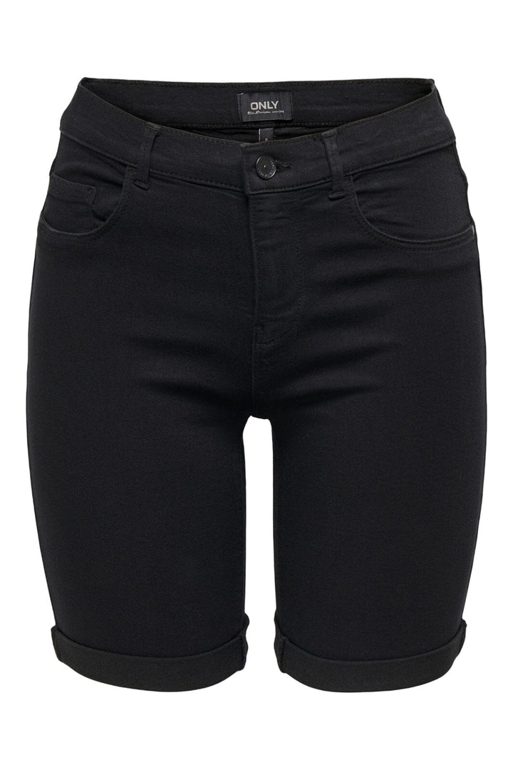 Forudbestilling - Only - Onlrain Life Mid Long Shorts - 3056857 Black