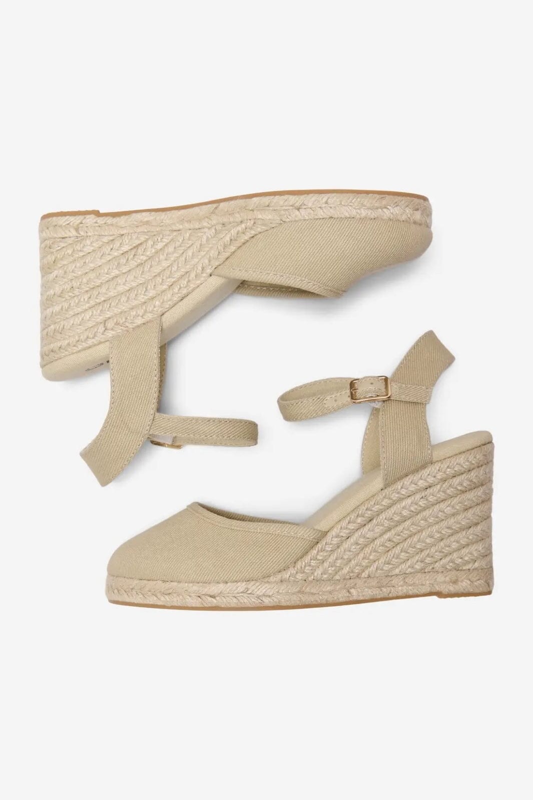 Only Shoes - Onlkayla Espadrille Wedge - 4682816 Creme