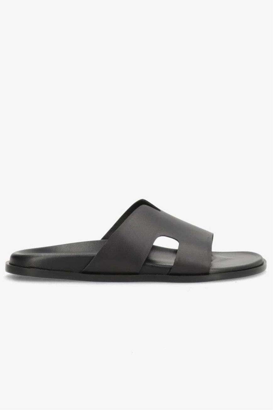 Forudbestilling - Phenumb Copenhagen - Rae Leather SD-4008 - Black Sandaler 