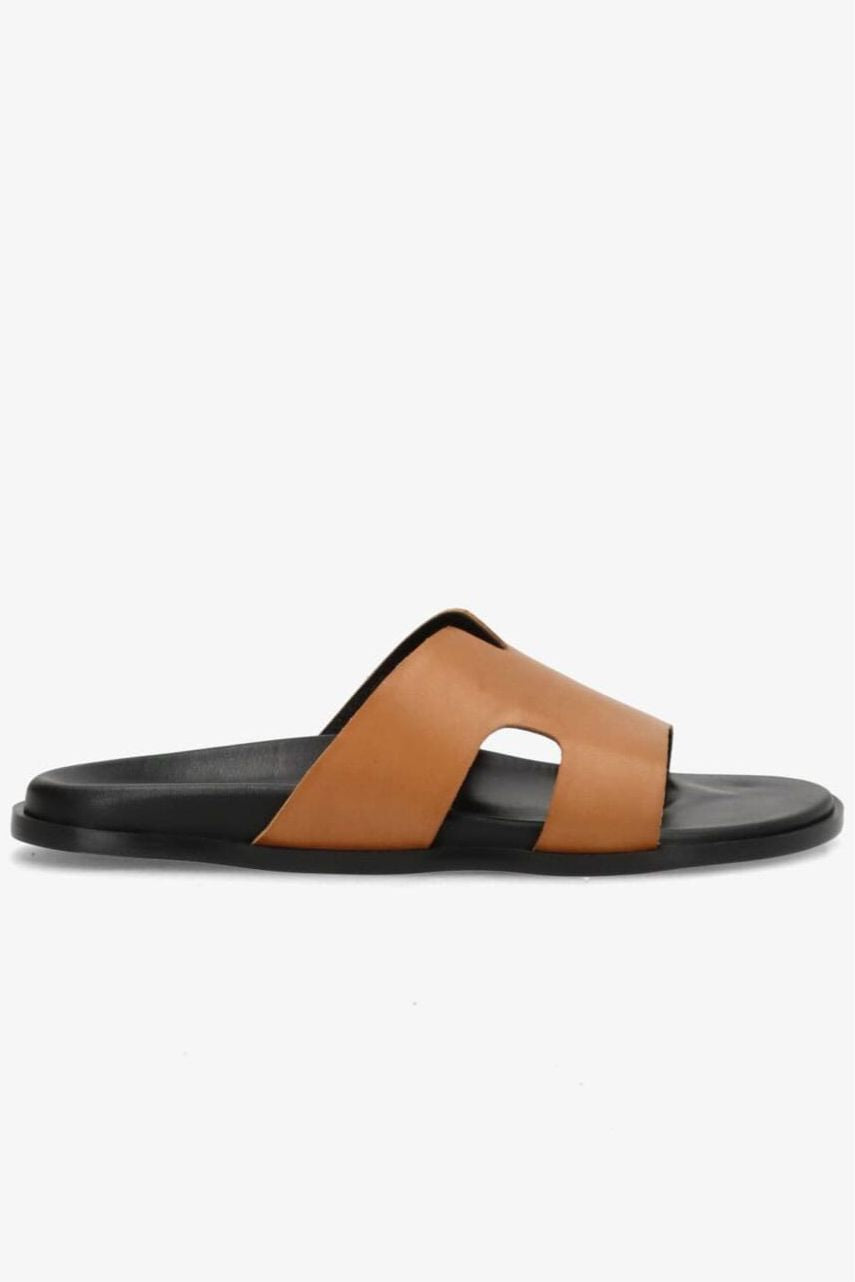 Forudbestilling - Phenumb Copenhagen - Rae Leather SD-4008 - Cognac Sandaler 