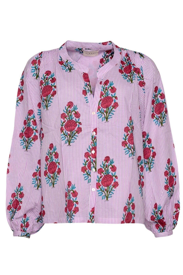 Forudbestilling - Sissel Edelbo - Lara Top SE 1655 - Poetic Purple Skjorter 
