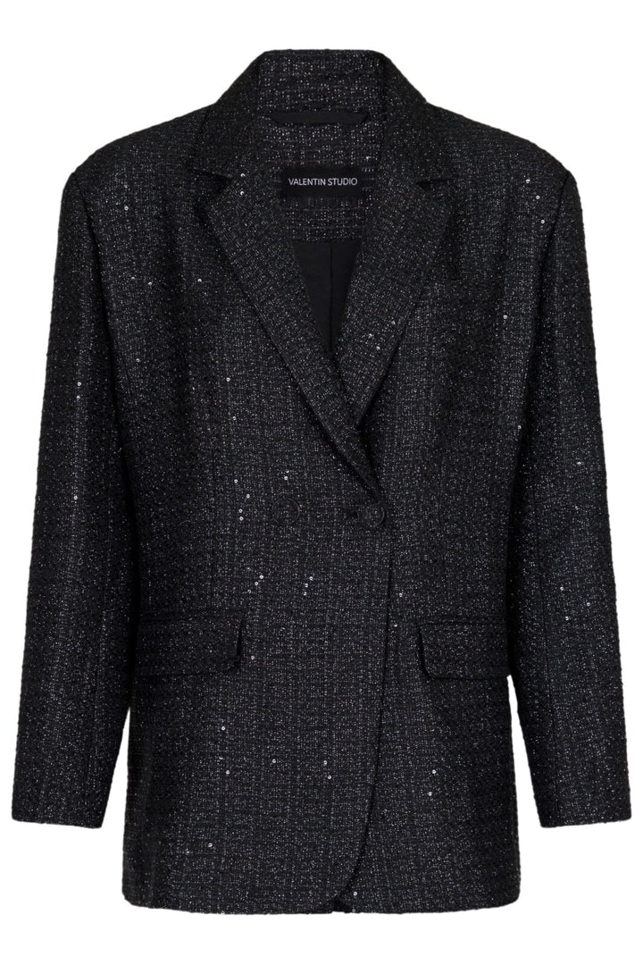 Forudbestilling - Valentin Studio - Lady Boss Quilt - Black (December) Blazere 