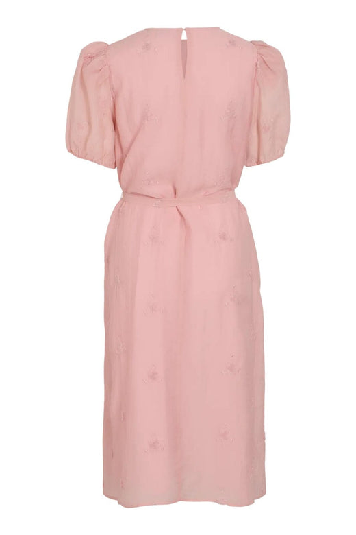 Forudbestilling - Vila - Vihilma 2/4 Midi Dress - 4904944 Ballerina Embroidery