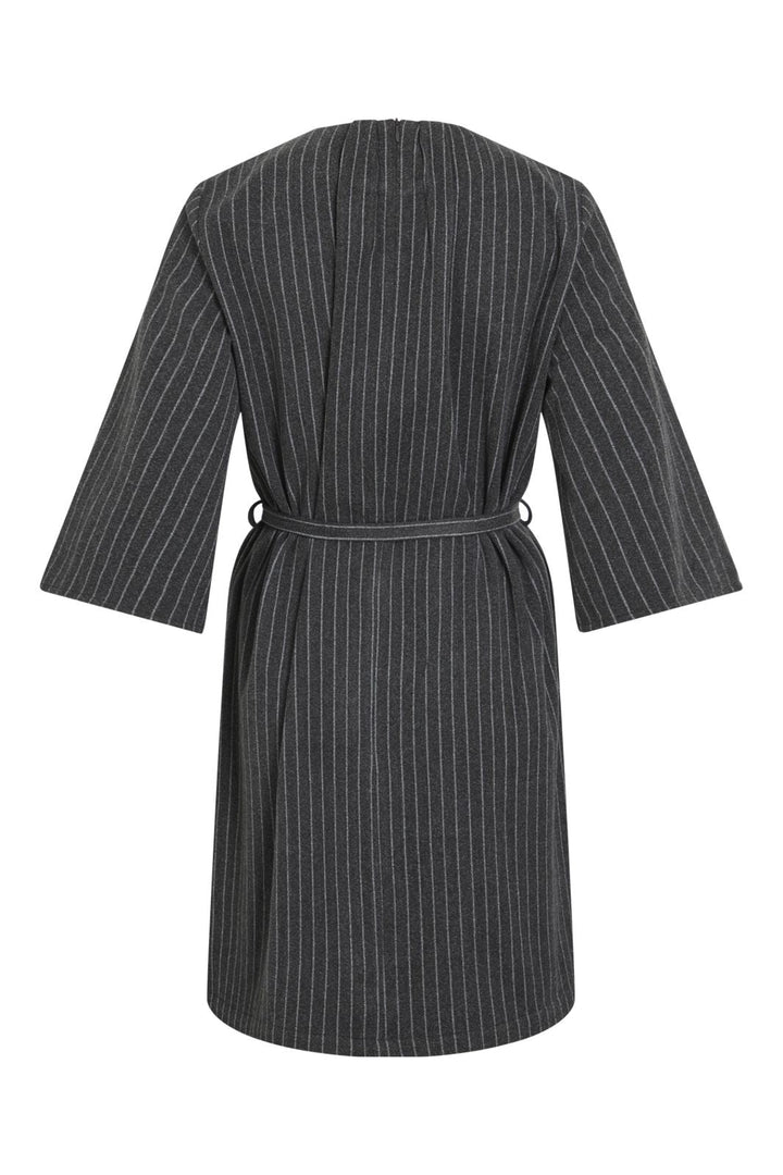 Vorbestellung - Vila - Vinicca 3/4 Dress - 4891341 Dark Grey Melange