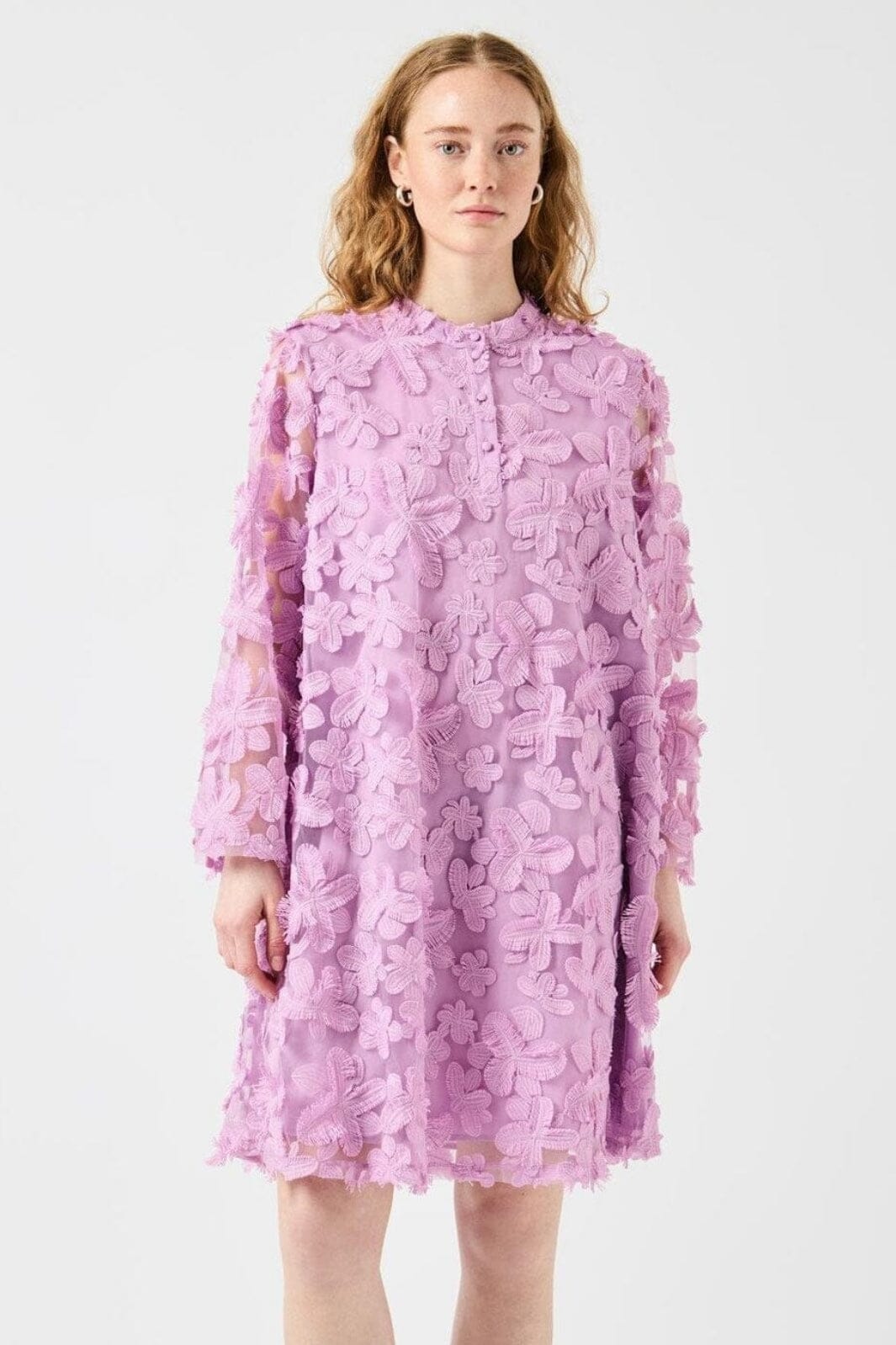 Y.A.S - Yaskarly 7/8 Short Dress - 4920194 Pink Lavender