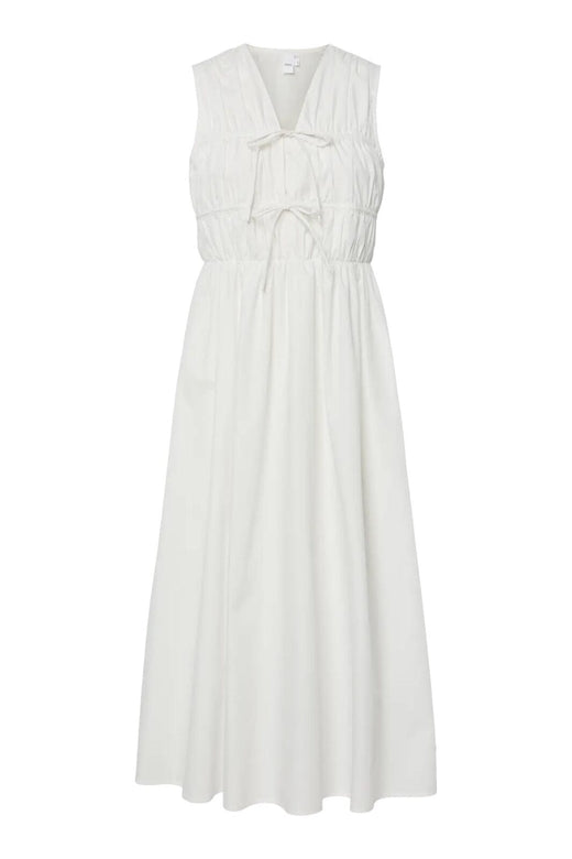 Forudbestilling - Y.A.S - Yassascha Sl Long Dress - 4851082 Star White