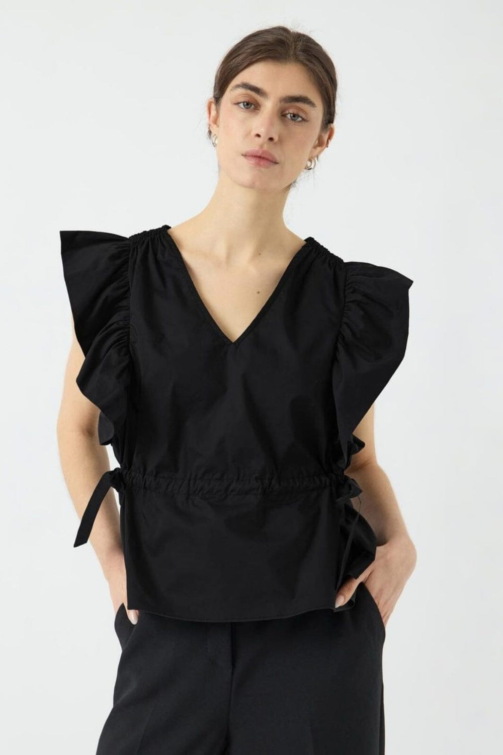 Y.A.S - Yasulea Sl Top - 4822986 Black