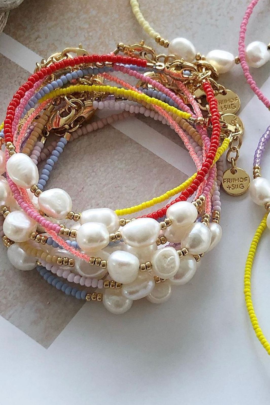 FRIIHOF+SIIG - Pearl Armbånd Armbånd 