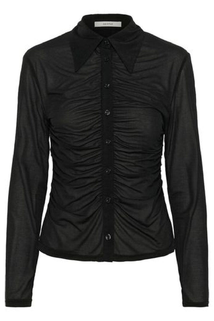 Gestuz - Gzabbie Shirt 10910836 - 100017 - Black Skjorter 