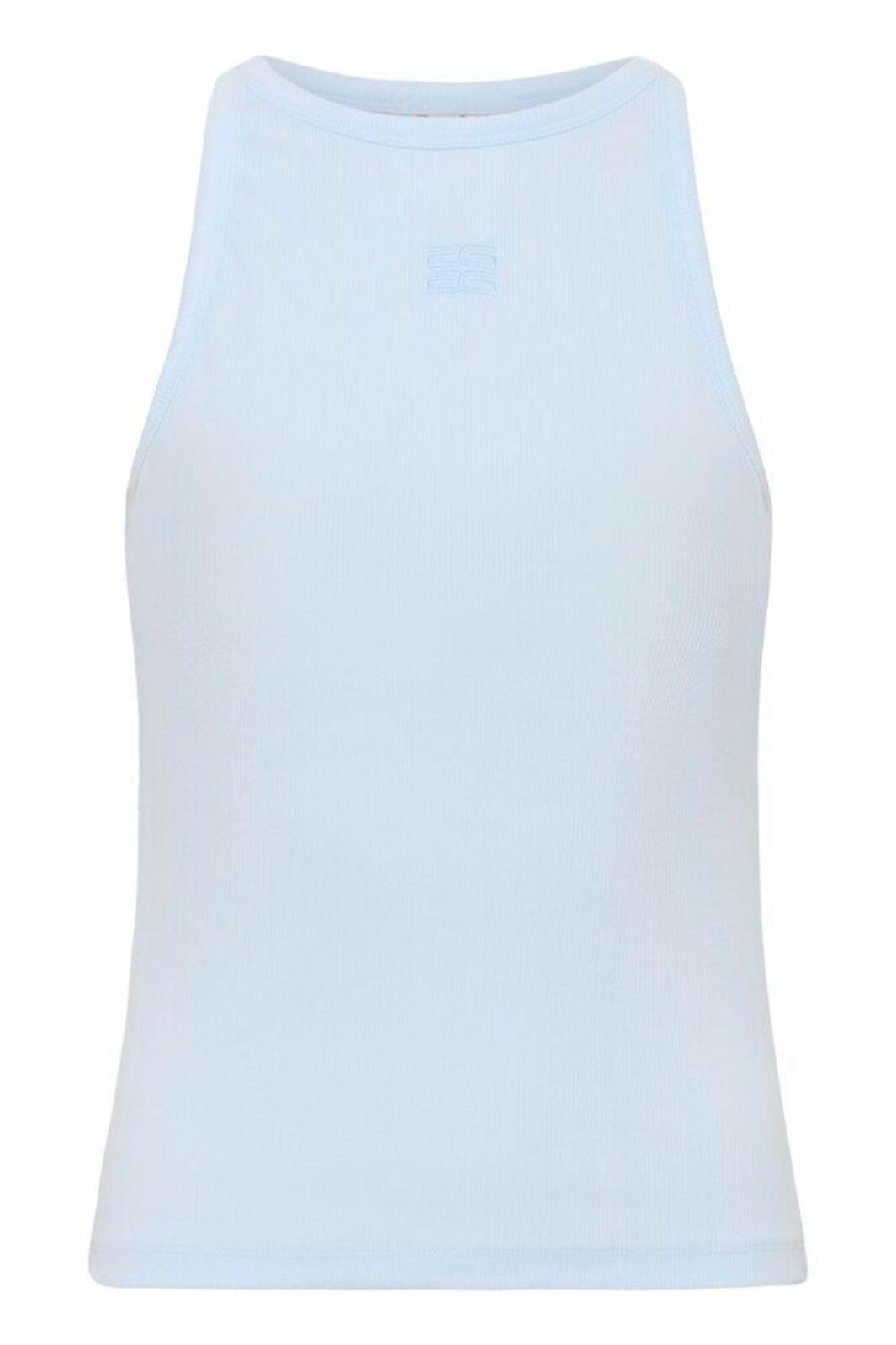 Gestuz - Gzdrew Logo Tank 2.0 10910066 - 134016 - Blue Finch Toppe 