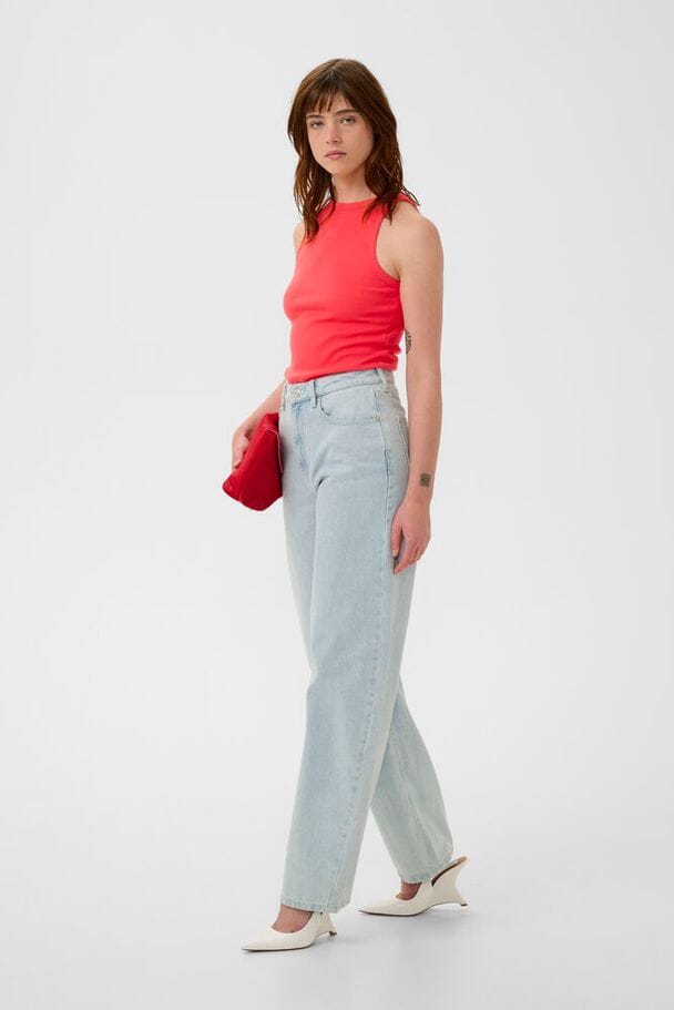 Gestuz - Gzdrew Logo Tank 2.0 10910066 - 181660 - Tomato Toppe 