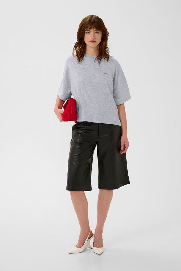 Gestuz - Gzgilsa Sweat Tee 10911090 - 108958 - Ultra Light Grey Mélange Sweatshirts 