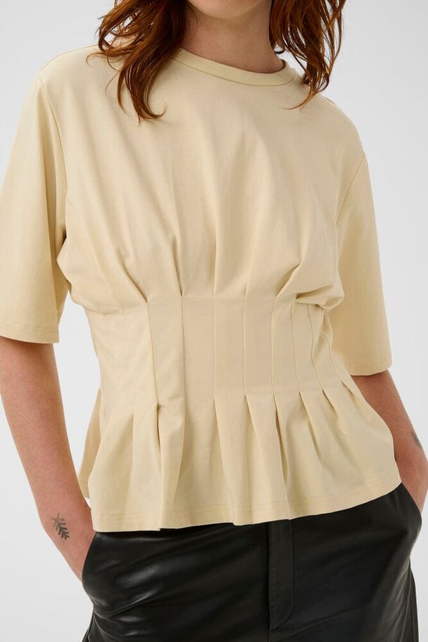 Gestuz - Gzinez Tee 10910147 - 130513 - Frozen Dew Bluser 