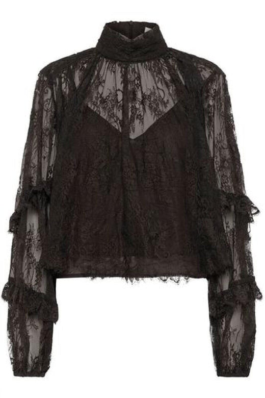 Gestuz - Gzlami Blouse 10910810 - 191018 - Ganache Bluser 