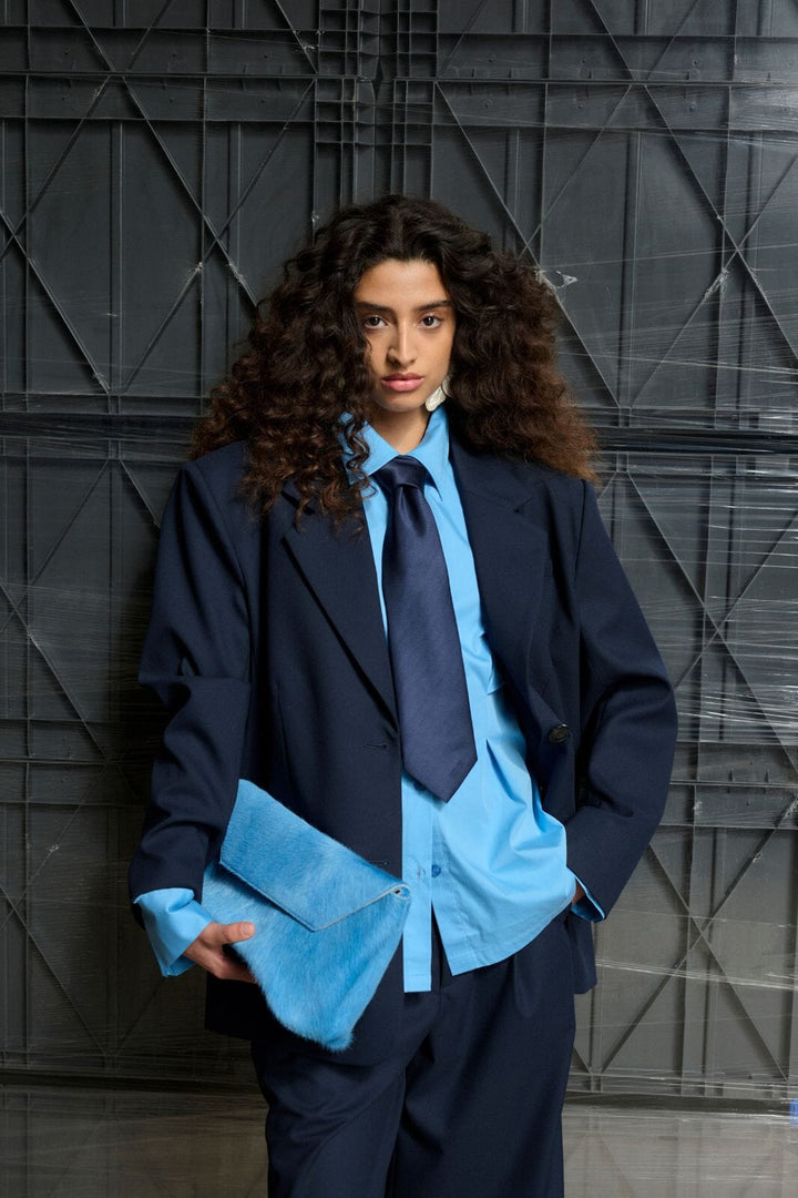 Gestuz - Gzlia Satin Tie 10910894 - 193922 - Sky Captain Butterfly&Slips 